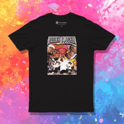 Cash Money Millionaires Baller Blockin Album Cover T Shirt