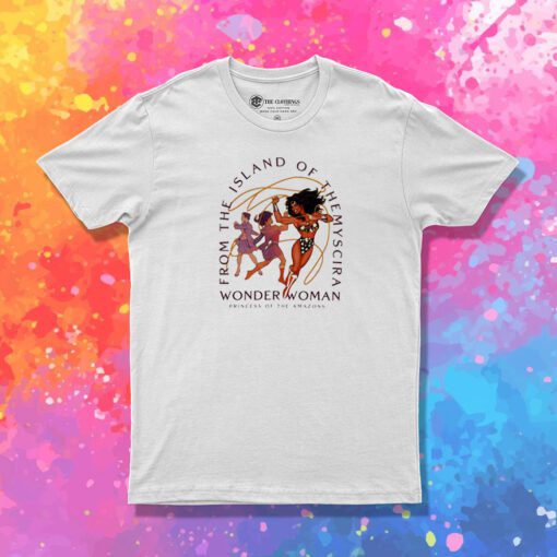 DC Comics From The Island Of Themyscira T Shirt