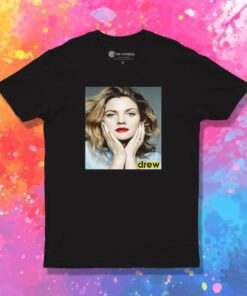 Drew Barrymore Justin Bieber T Shirt