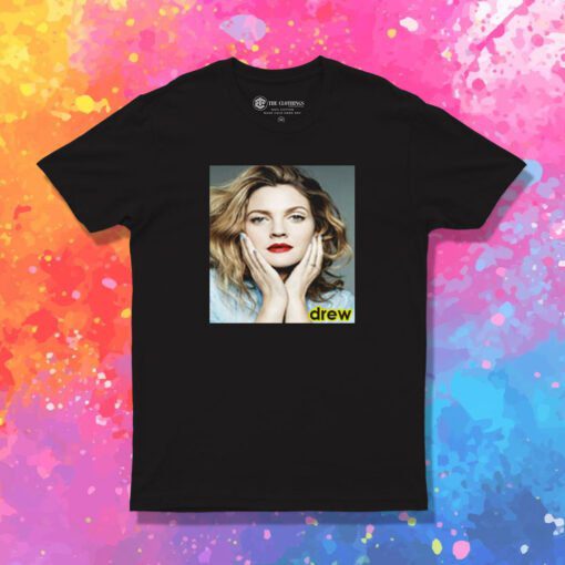 Drew Barrymore Justin Bieber T Shirt