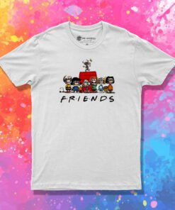 Friend Snoopy Skull Graphic T Shirt