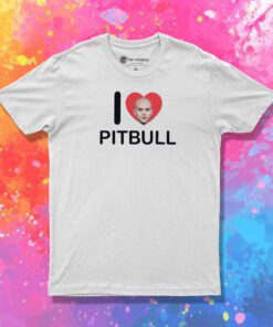 I Heart Pitbull Tour T Shirt