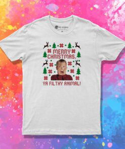 Merry Christmas Ya Filthy Animal Kevin Mccallister T Shirt