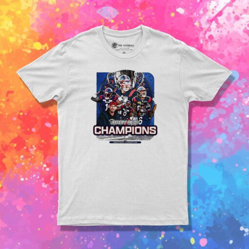 Montreal Alouettes Grey Cup Champions T Shirt