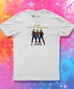 Ms Marvel Ladies Let’s Get Information T Shirt