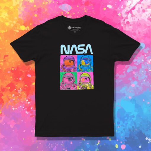 NASA Astronauts Colorful T Shirt