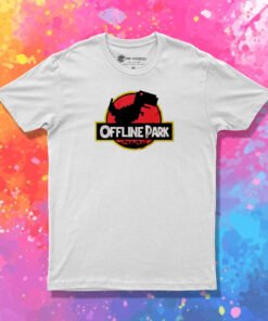 Offline Jurassic Park T Shirt