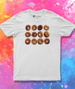 Old Jewish Men Bagel Bread T Shirt