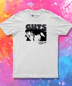 Olivia Rodrigo Red Glittering Guts T Shirt