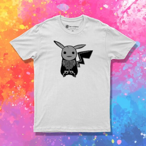 Pikachu Skeleton Halloween T Shirt