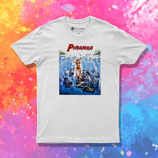 Piranha Jaws Parody T Shirt