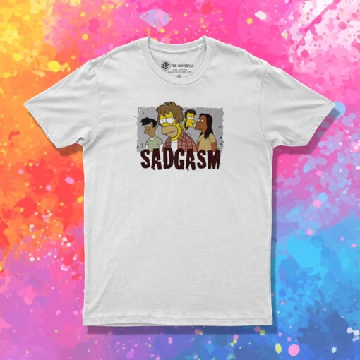 Sadgasm The Simpsons T Shirt
