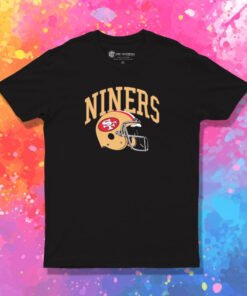 San Francisco 49ers Niners Helmet Retro T Shirt