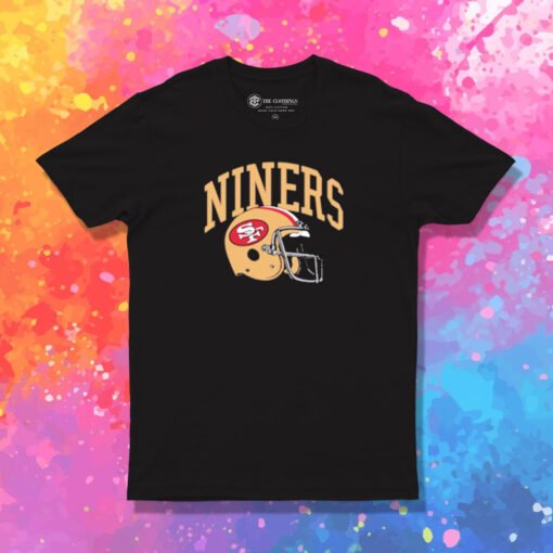 San Francisco 49ers Niners Helmet Retro T Shirt