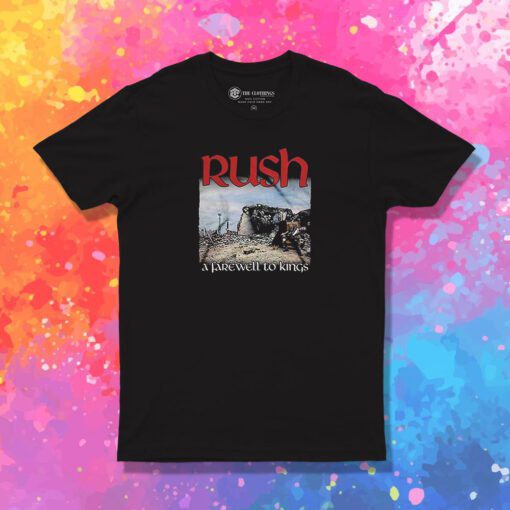 Sean Marquette Rush A Farewell To Kings T Shirt