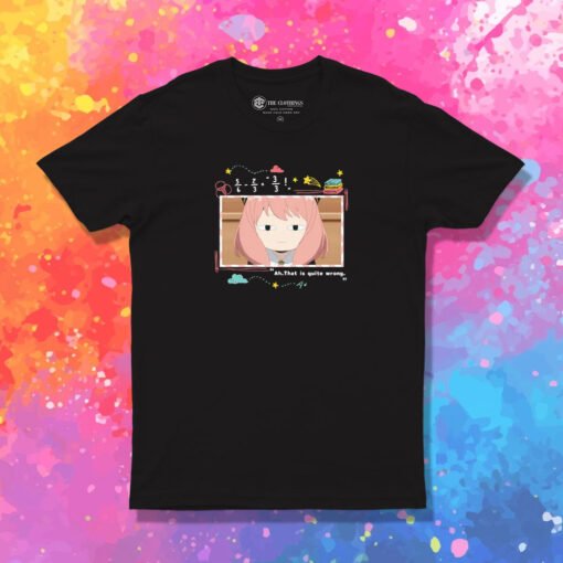 Spy X Family Anya Math T Shirt