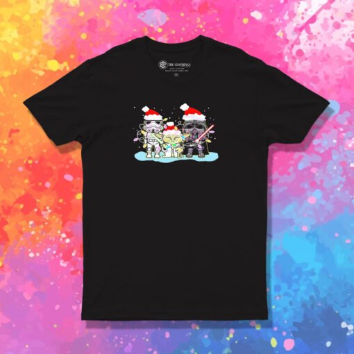Star Wars Characters Funny Christmas Vibes T Shirt