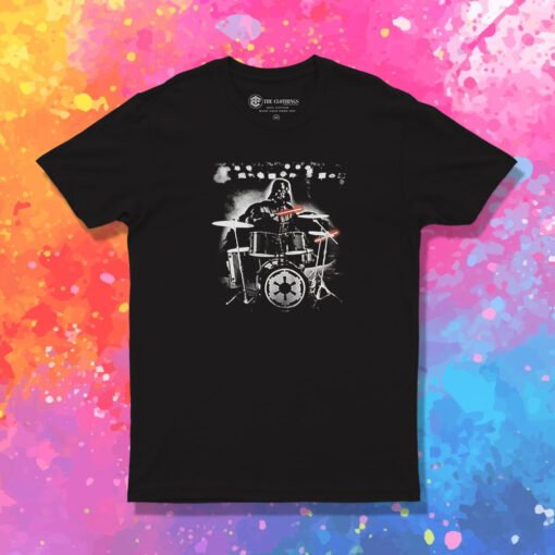 Star Wars Darth Vader Drummer T Shirt