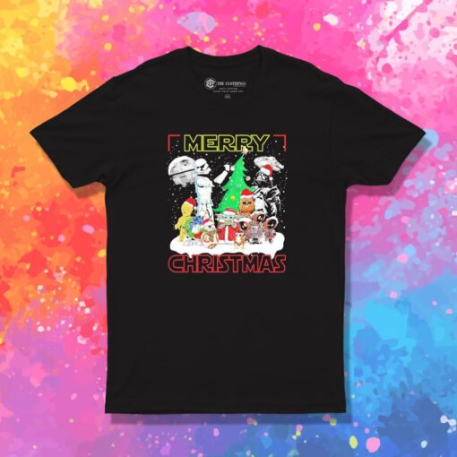 Star Wars Friends Merry Christmas 2023 T Shirt