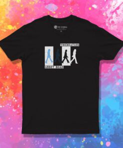 The Beatles Abbey Road Colours Crossing T Shirt