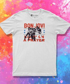 Vintage Bon Jovi Livin' On A Prayer T Shirt
