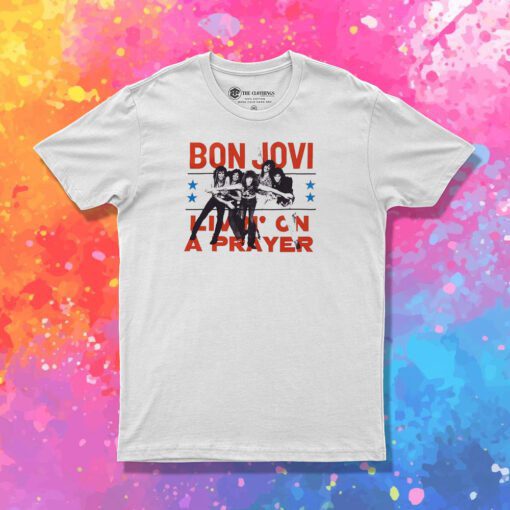 Vintage Bon Jovi Livin' On A Prayer T Shirt