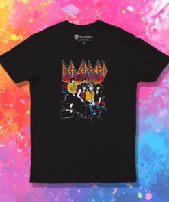 Vintage Def Leppard Christmas Holiday T Shirt