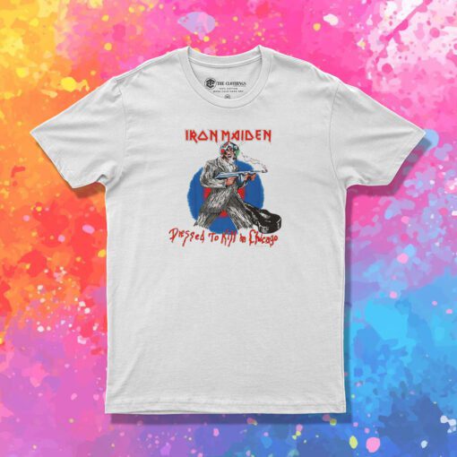 Vintage Iron Maiden Chicago Mutants T Shirt