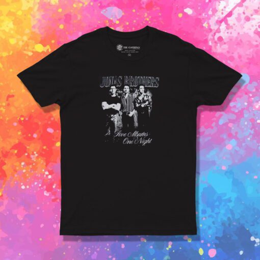 Vintage Jonas Brother Retro Five Albums T Shirt