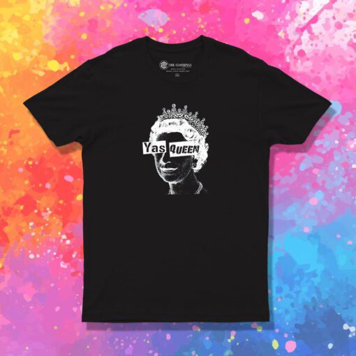 Yas Queen Elizabeth Of England London LGBT T Shirt