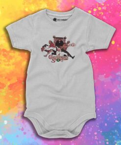 90’s Christmas Movies Story Vintage Baby Onesie