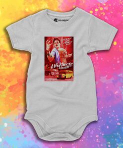 A Nightmare On Elm Street Part 2 Movie Poster Baby Onesie