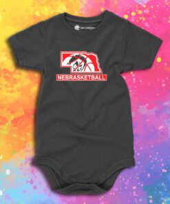 Abbie Something Nebrasketball Baby Onesie