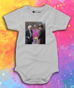 Albert Einstein Oppenheimer x Ken Barbie Funny Baby Onesie