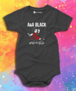 Ana Black Attack Of The Ragdolls Baby Onesie