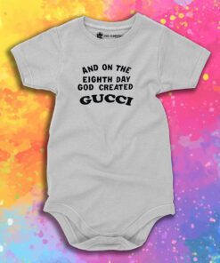 And One The Eighth Day God Created Mega Yacht Baby Onesie