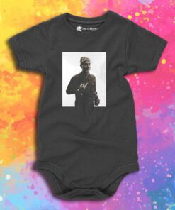 Anthony Bourdain Middle Finger Baby Onesie