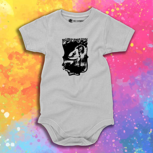 Frank Zappa Heavy Shit Man Baby Onesie 1.jpeg