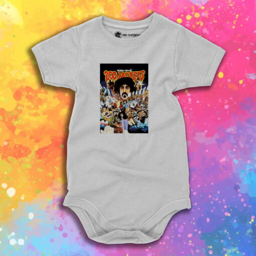 Frank Zappas 200 Motels Classic Movie Baby Onesie 1.jpeg