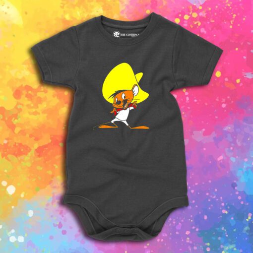Funny Cartoon Speedy Gonzales Baby Onesie 1.jpeg