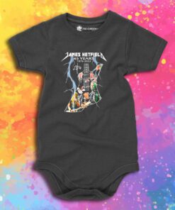 James Hetfield 45 Years 1978 2023 Baby Onesie 1.jpeg