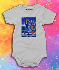 Kill James Bond Poster Movies Baby Onesie 1.jpeg