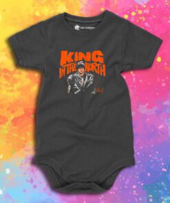 King In The North Joe Burrow Signature Baby Onesie 1.jpeg