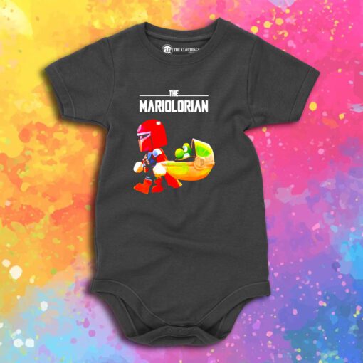 Mario Game Funny Collab The Mariolorian Baby Onesie 1.jpeg