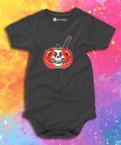Misfits Halloween Jack o Lantern With Knife Baby Onesie 1.jpeg