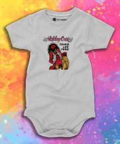 Motley Crue 1990 Third Leg Dr Feelgood Vintage Baby Onesie 1.jpeg