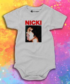 Nicki Minaj Sticking Out Tongue Baby Onesie 1.jpeg