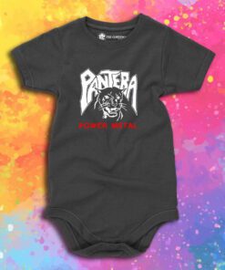 Pantera 1988 Power Metal Album Baby Onesie.jpeg