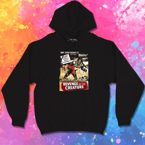 Revenge Of The Creature Monster Escapes Hoodie 1.jpeg