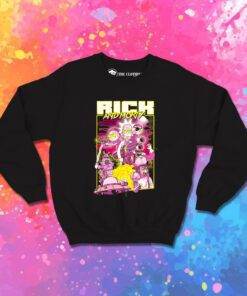 Rick And Morty Action Movie Poster Sweatshirt 1.jpeg